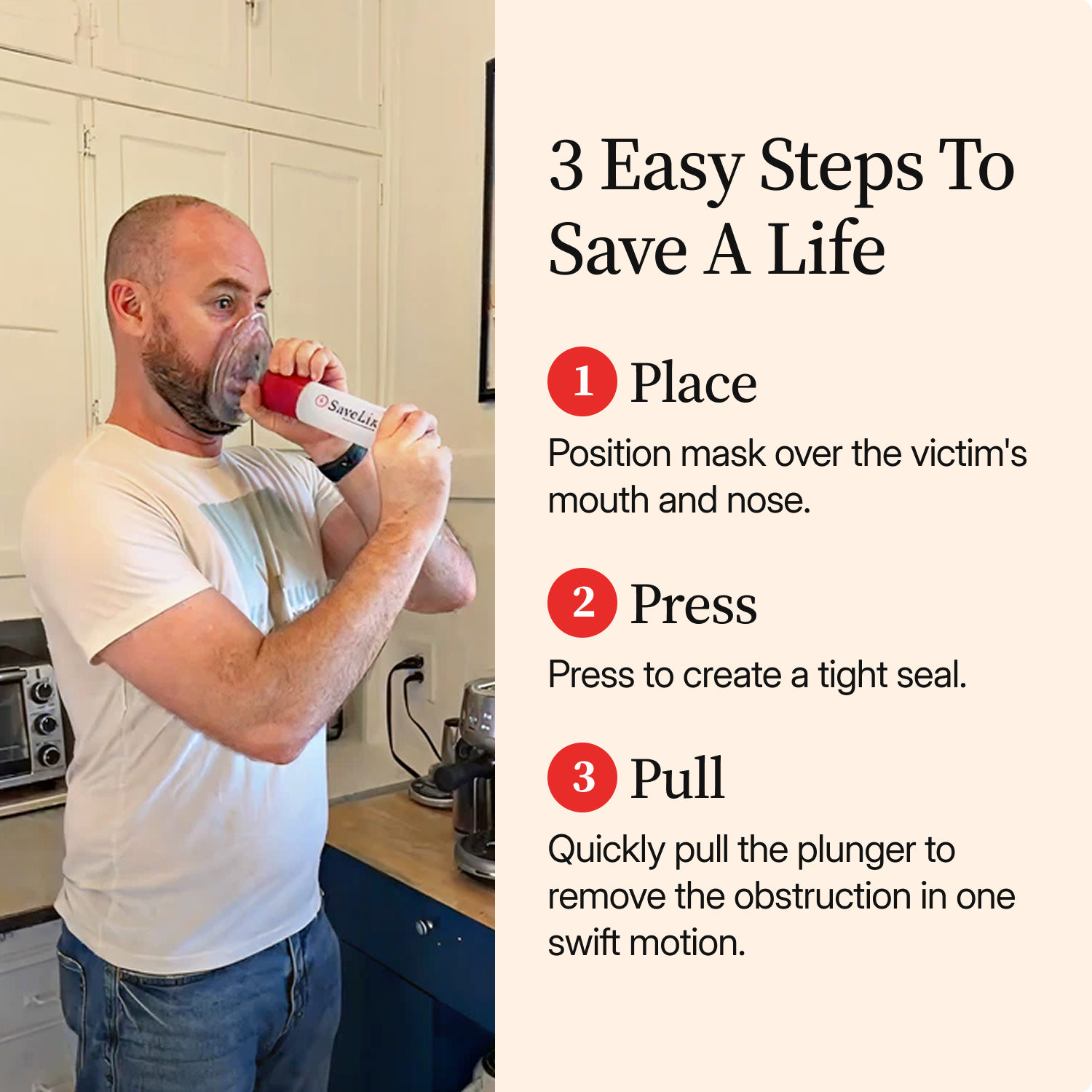 SaveLix | Anti-Choking Device For Adult & Children